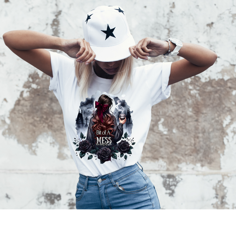 Sarcastic Girl's Collection "Slay Harder"  Women's/Girl's T-shirt