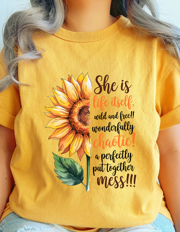 Chaotic Mess MENTAL HEALTH COLLECTION Women's T-shirt