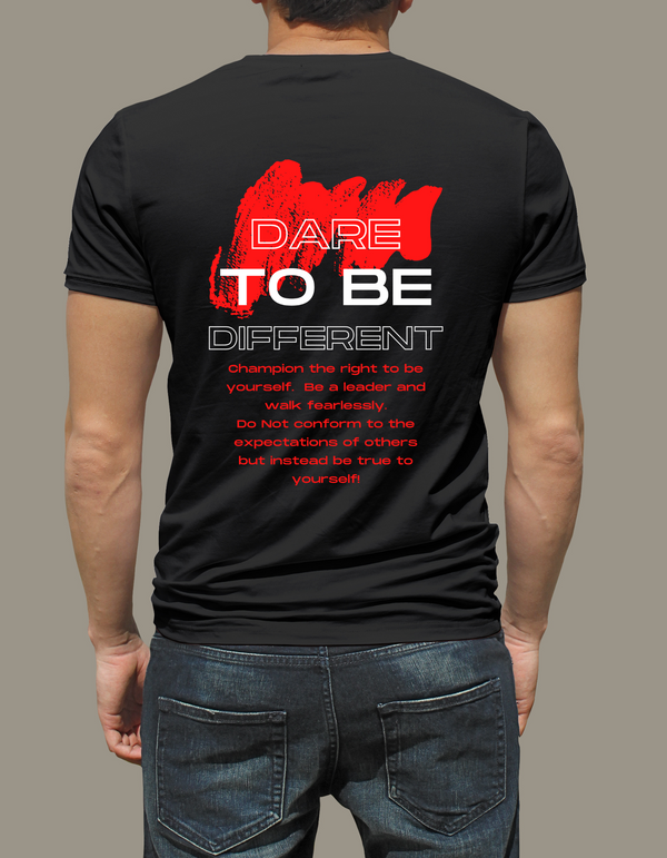 "Dare To Be Different" Mens T-Shirt