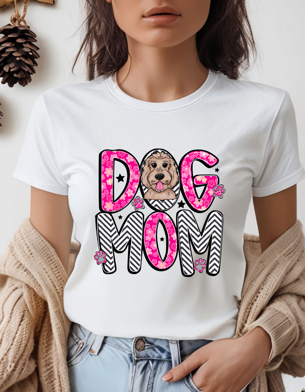 Women's/Girl's Dog Mom T-shirt