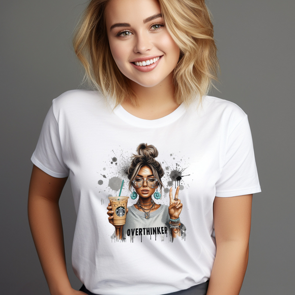 The"Overthinker" SARCASTIC GIRLS COLLECTION Women's T-shirt