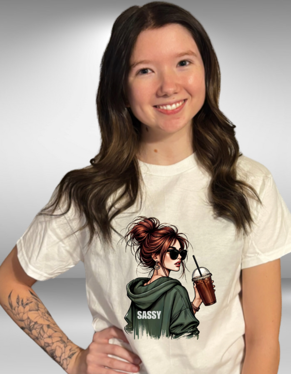 The Sarcastic Girls Collection "Sassy 2" Women's/Girls T-shirt